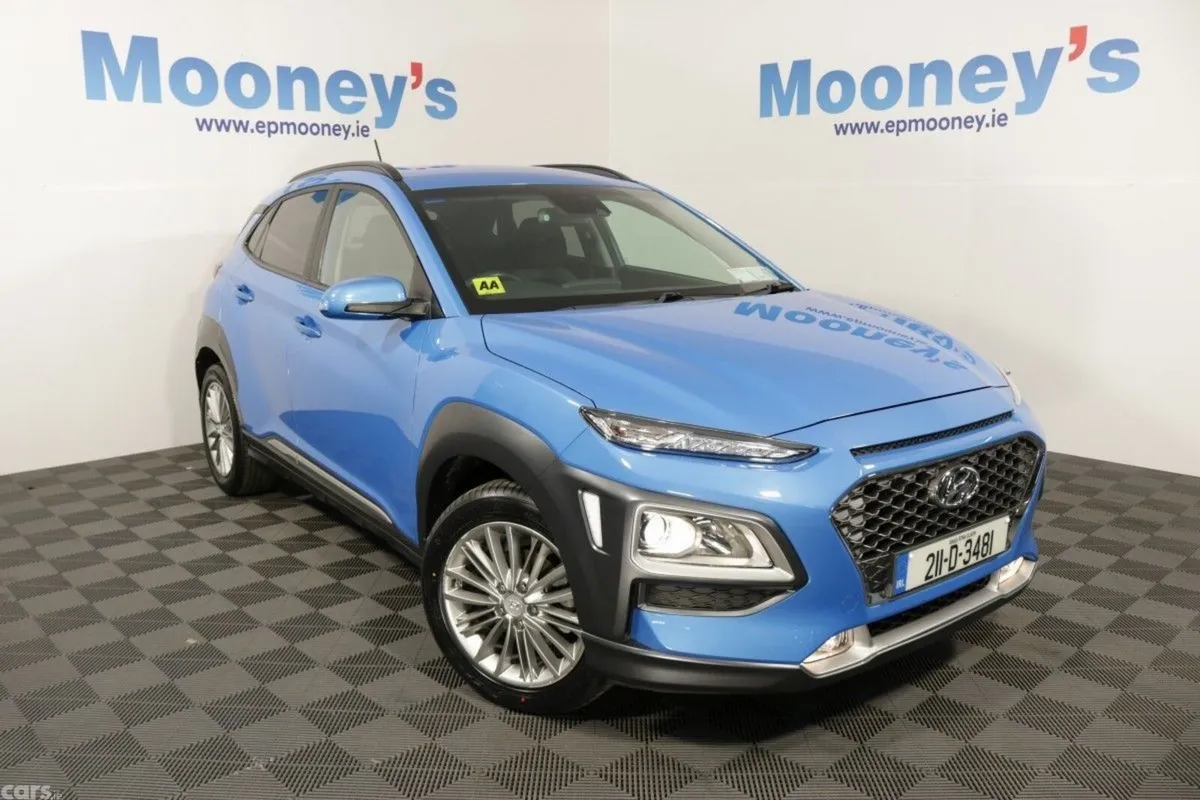 Hyundai KONA SUV, Petrol, 2021, Blue