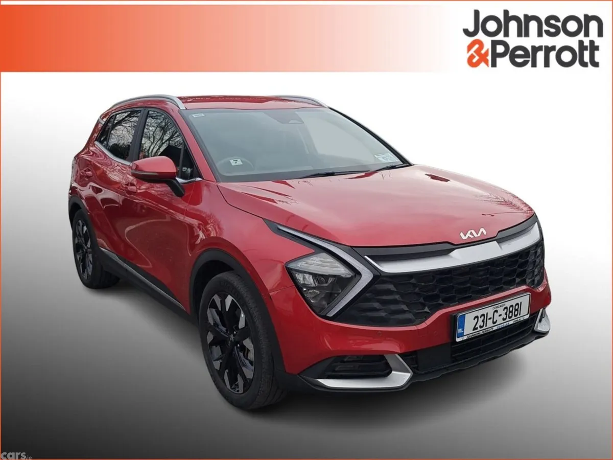 Kia Sportage SUV, Petrol Plug-in Hybrid, 2023, Red
