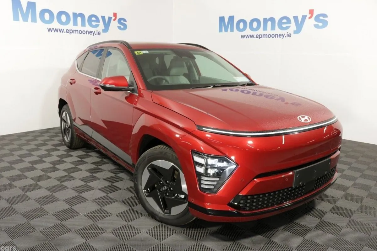 Hyundai KONA SUV, Electric, 2026, Red