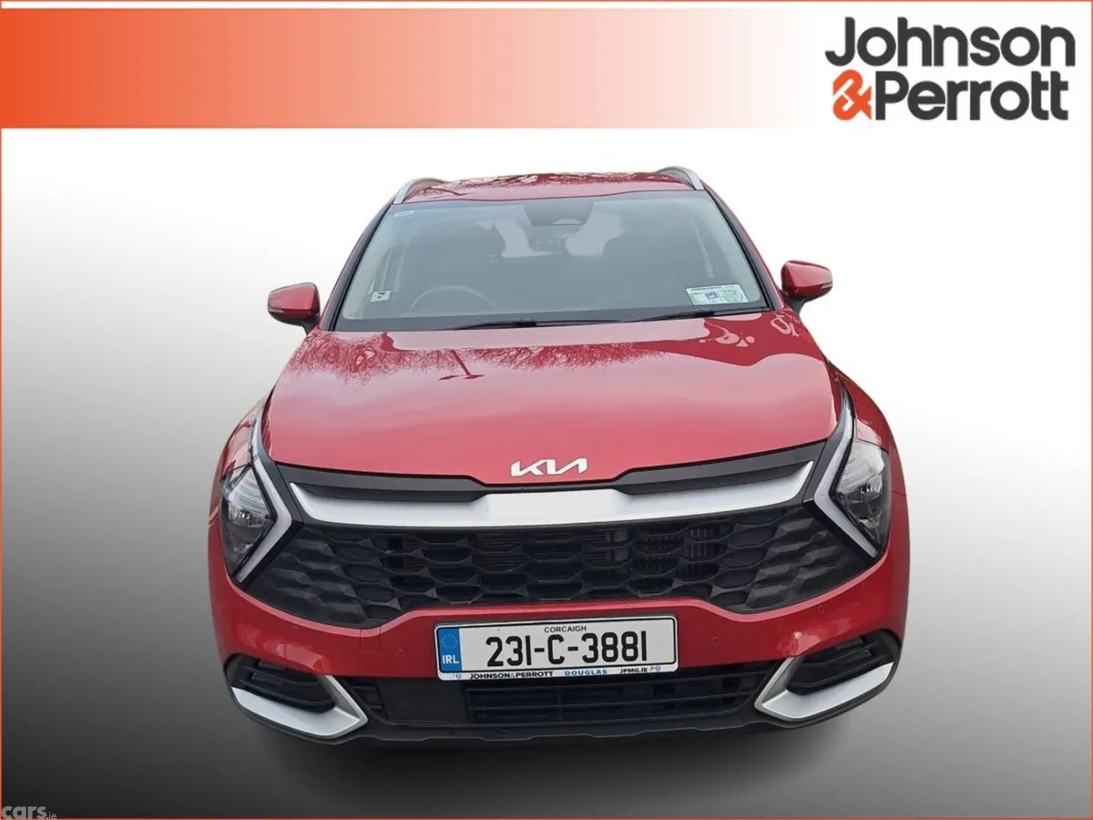 Kia Sportage SUV, Petrol Plug-in Hybrid, 2023, Red