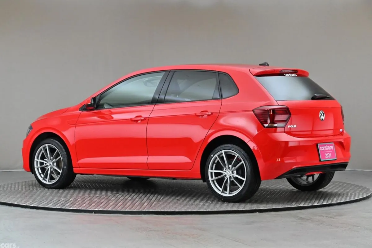 Volkswagen Polo Hatchback, Petrol, 2021, Red