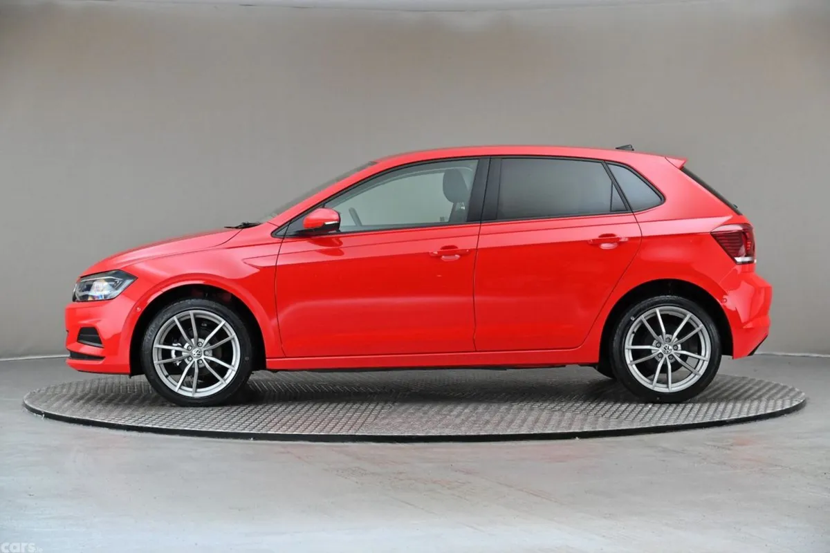 Volkswagen Polo Hatchback, Petrol, 2021, Red