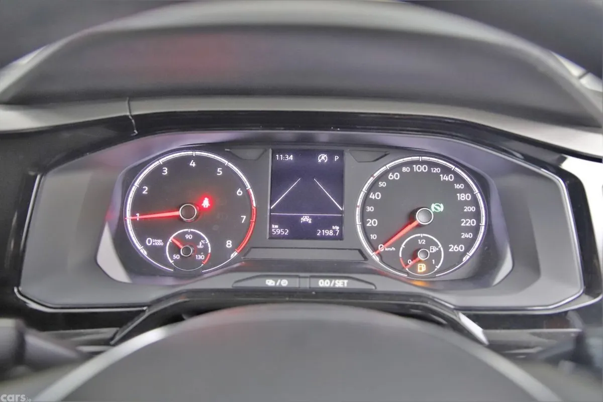Volkswagen Polo Hatchback, Petrol, 2021, Red