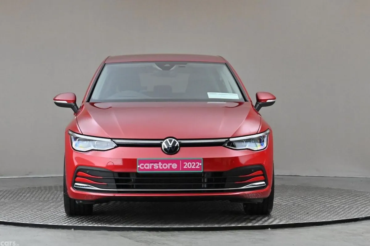 Volkswagen Golf Hatchback, Petrol Hybrid, 2022, Red