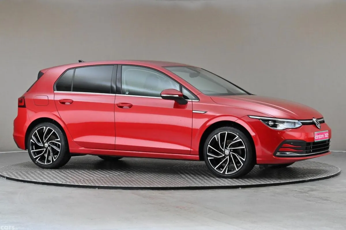 Volkswagen Golf Hatchback, Petrol Hybrid, 2022, Red