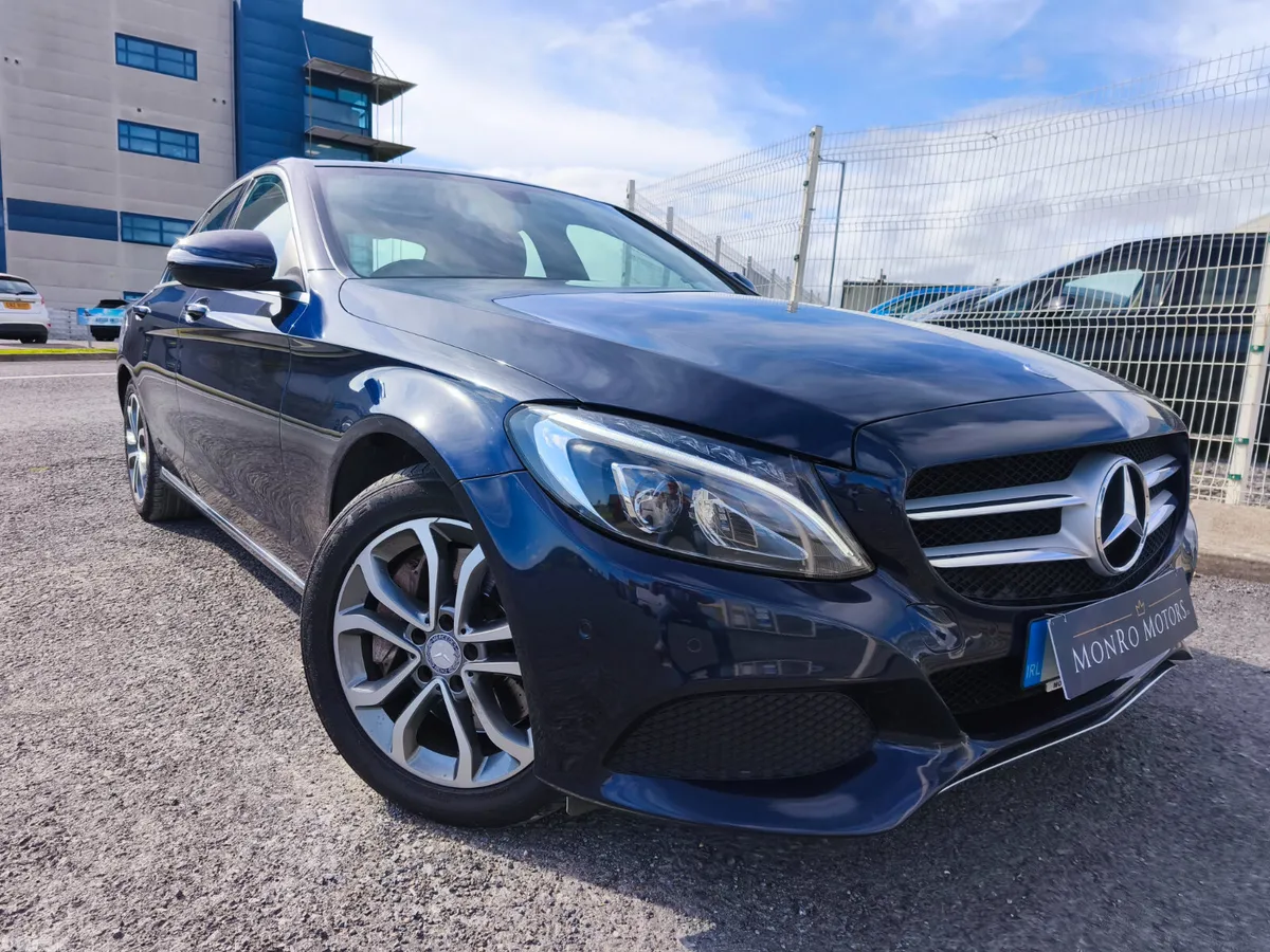 Mercedes-Benz C-Class Saloon, Petrol Plug-in Hybrid, 2016, Blue