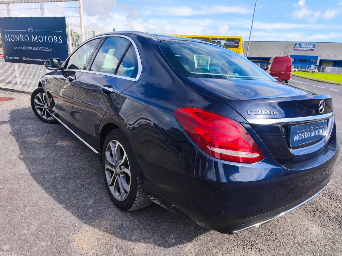 Mercedes-Benz C-Class Saloon, Petrol Plug-in Hybrid, 2016, Blue