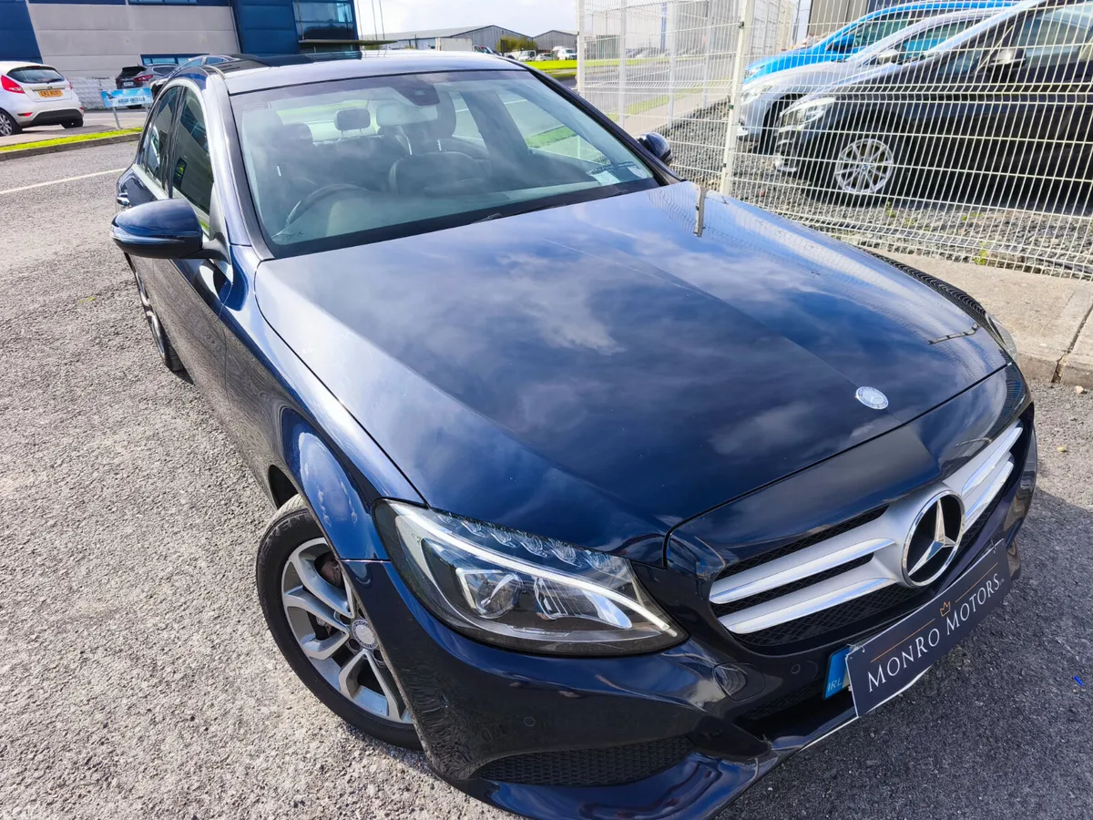 Mercedes-Benz C-Class Saloon, Petrol Plug-in Hybrid, 2016, Blue