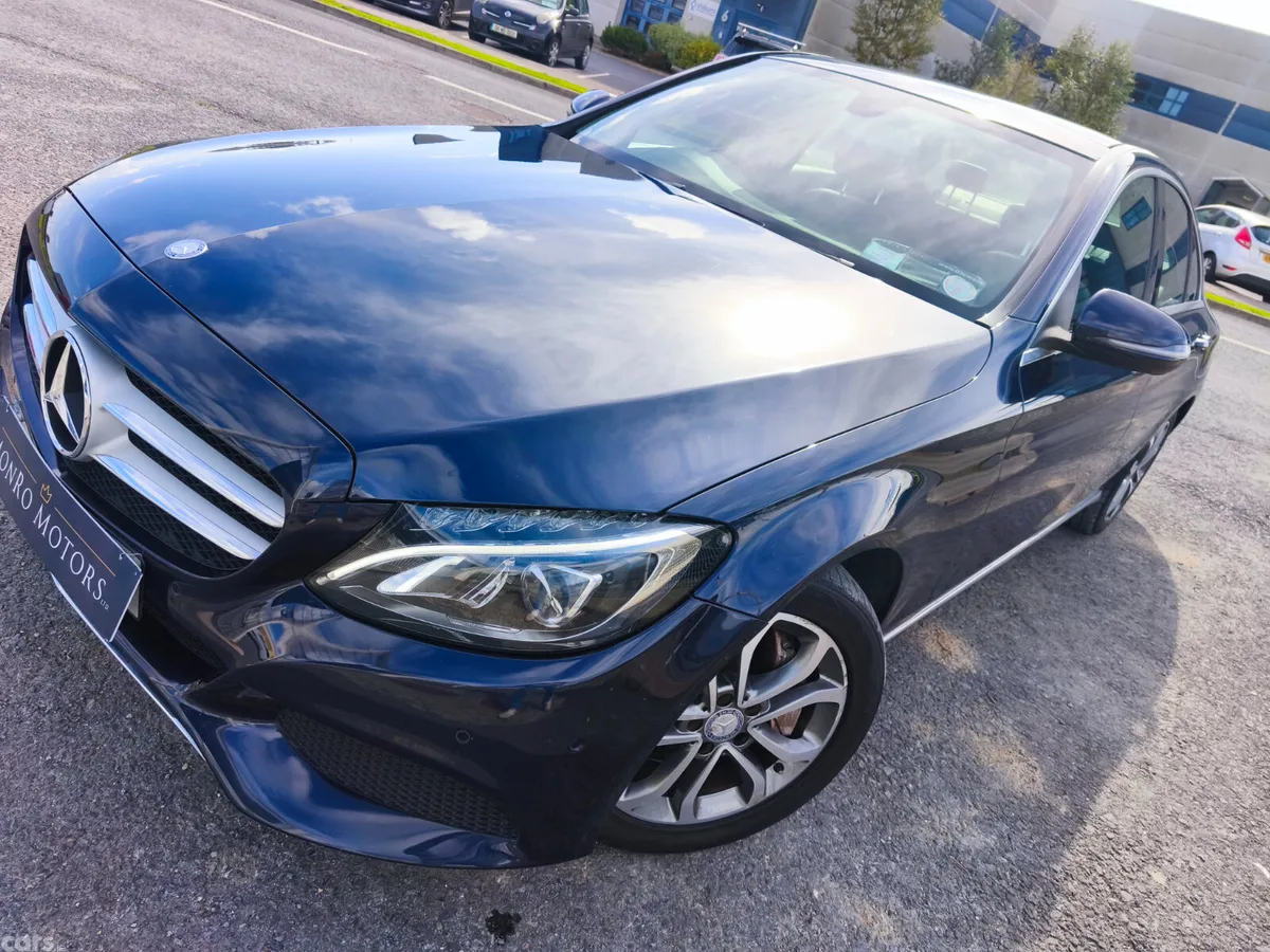 Mercedes-Benz C-Class Saloon, Petrol Plug-in Hybrid, 2016, Blue