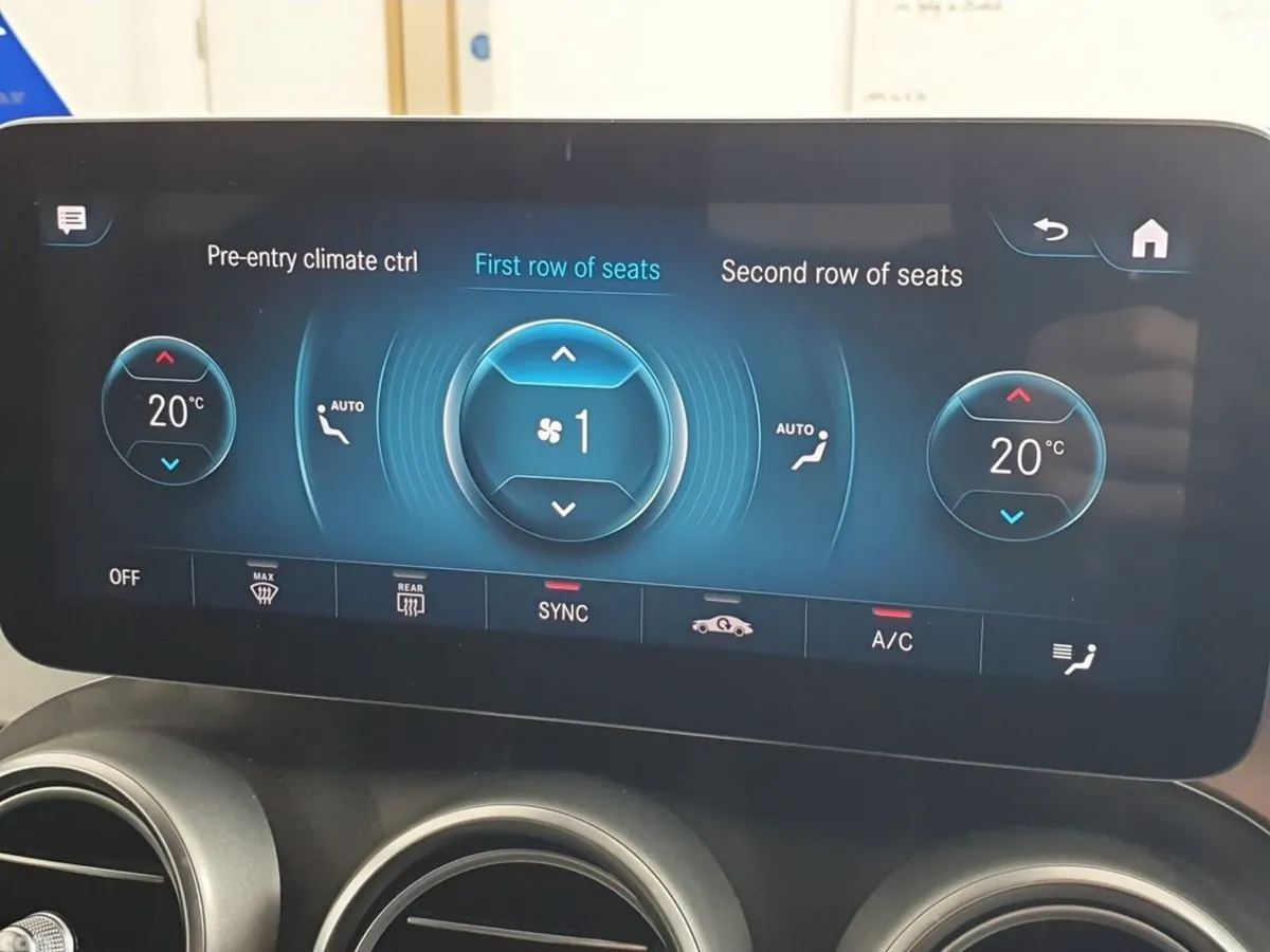 Mercedes-Benz GLC SUV, Diesel Plug-in Hybrid, 2021, Red