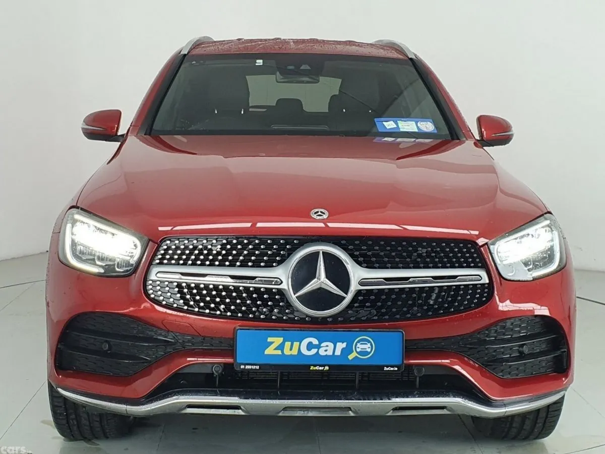 Mercedes-Benz GLC SUV, Diesel Plug-in Hybrid, 2021, Red