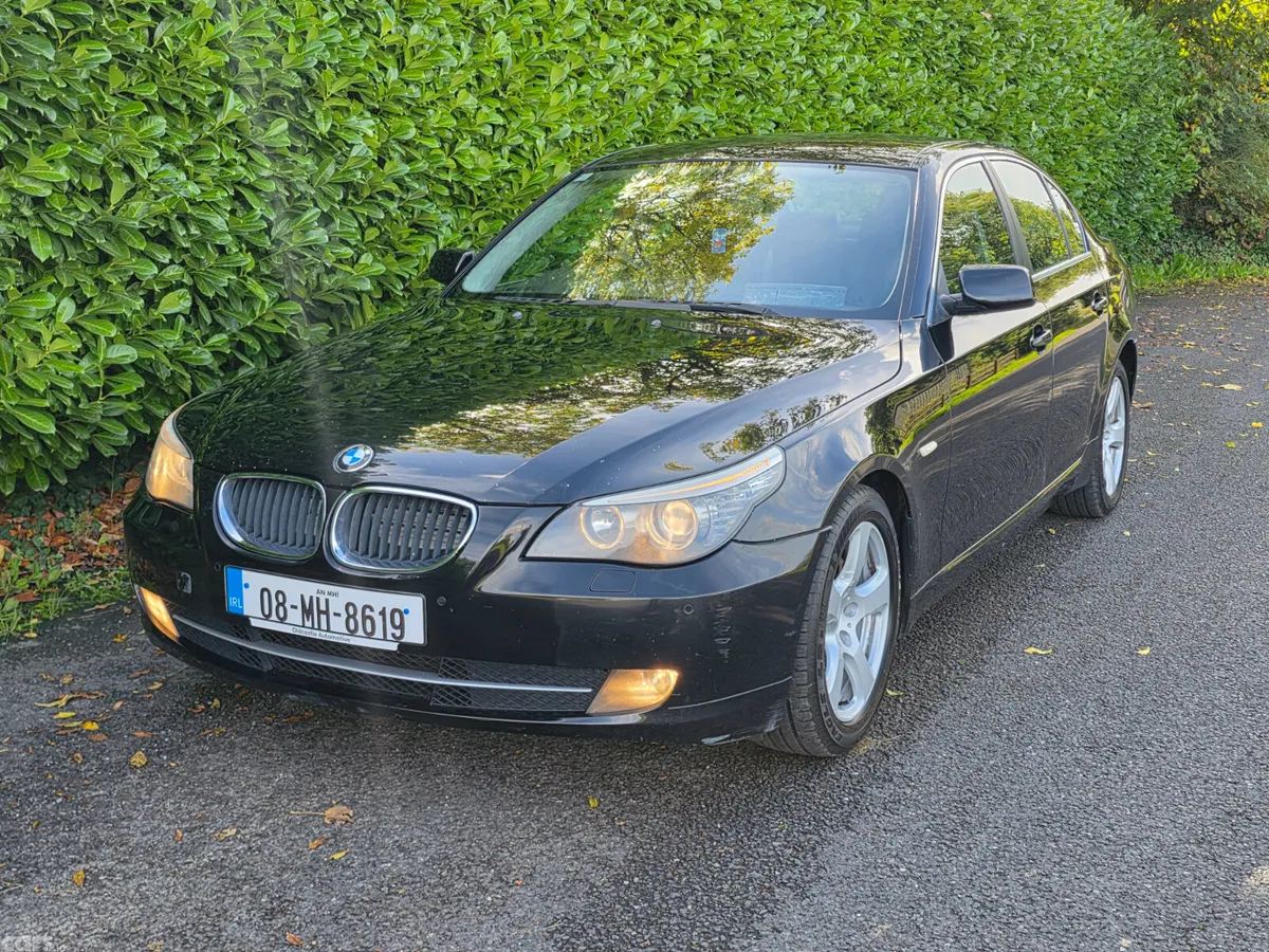 BMW 5-Series Saloon, Diesel, 2008, Black