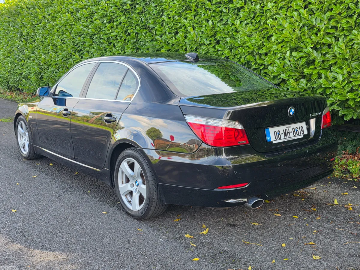 BMW 5-Series Saloon, Diesel, 2008, Black