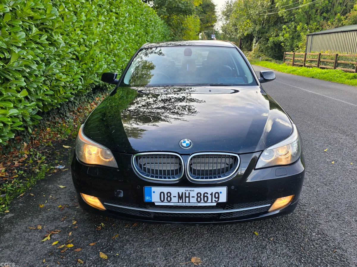 BMW 5-Series Saloon, Diesel, 2008, Black