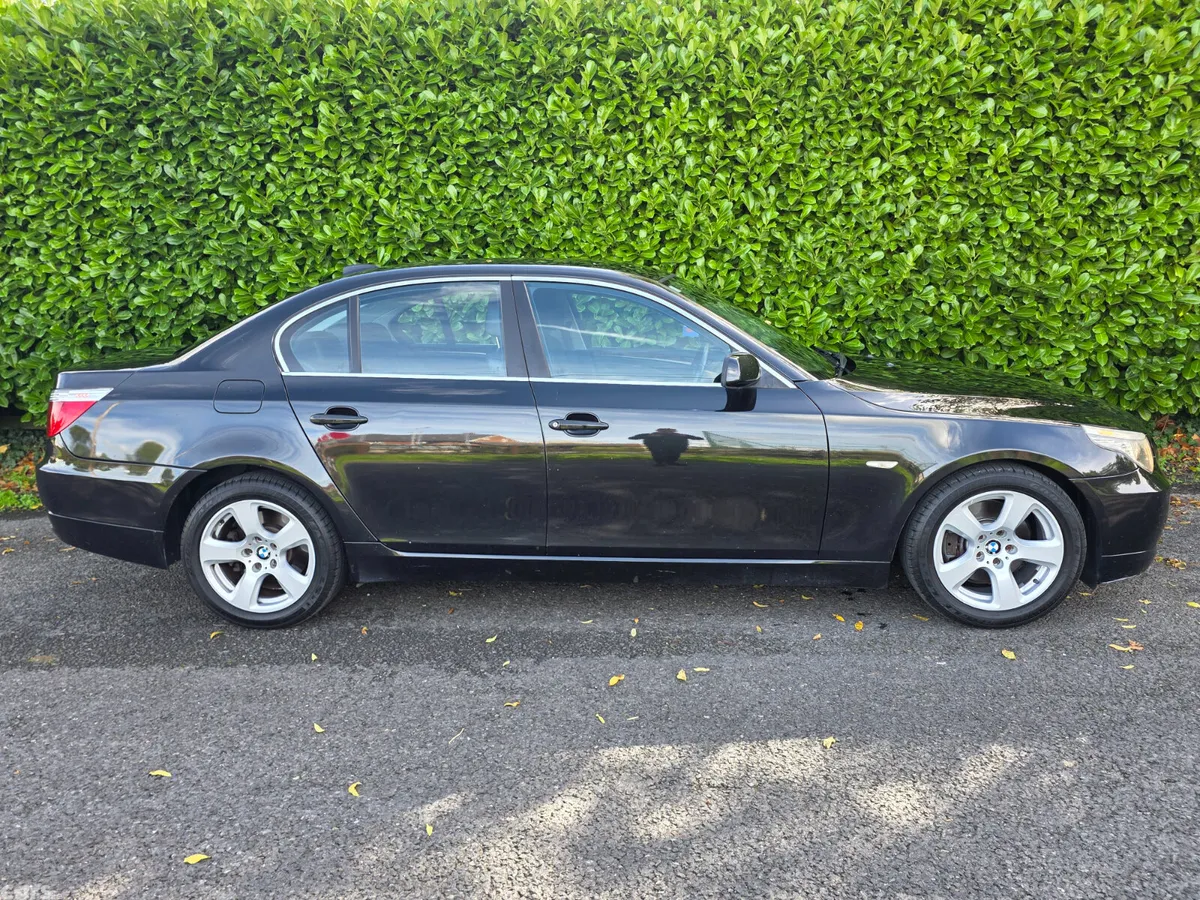 BMW 5-Series Saloon, Diesel, 2008, Black
