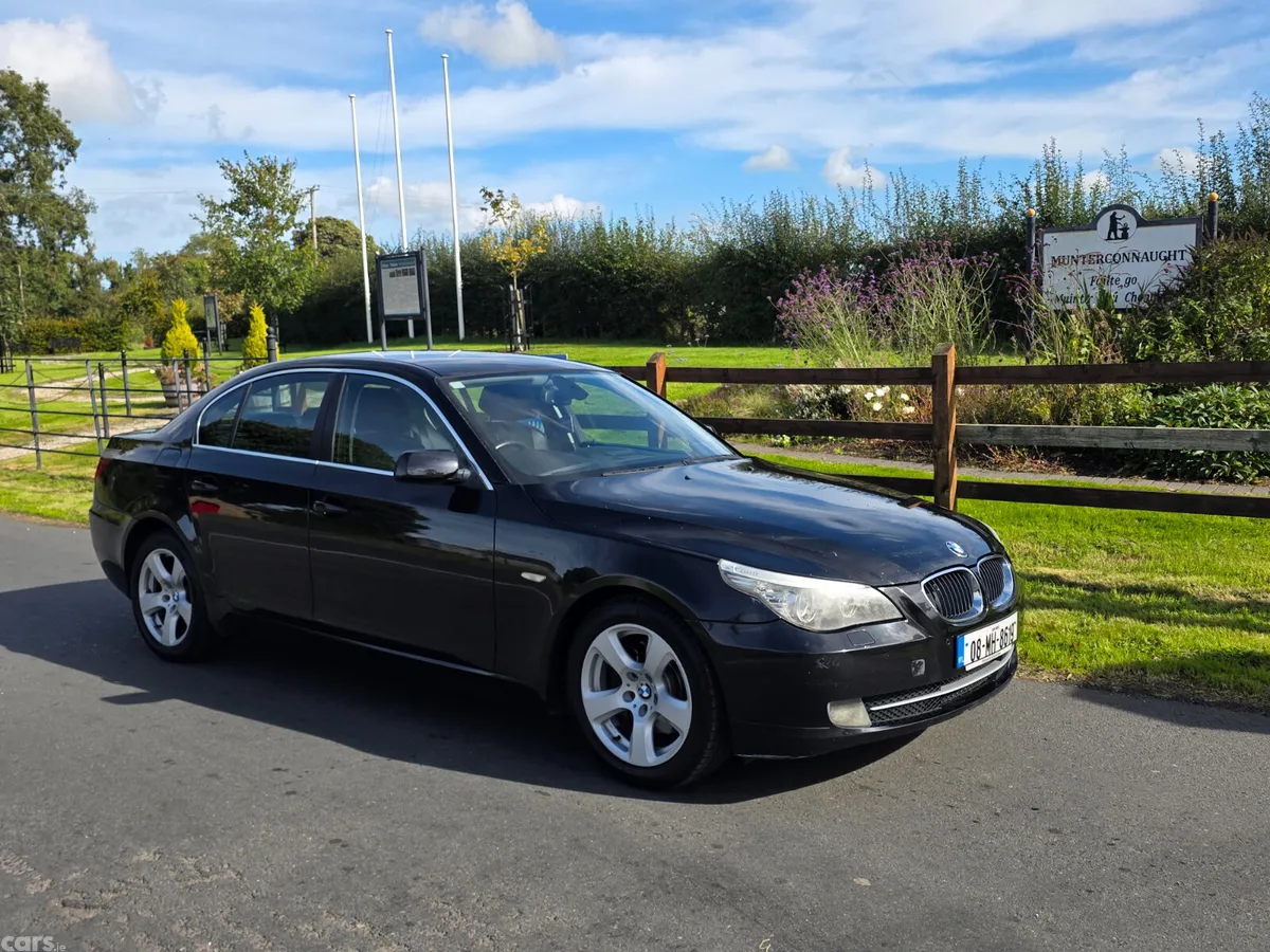 BMW 5-Series Saloon, Diesel, 2008, Black