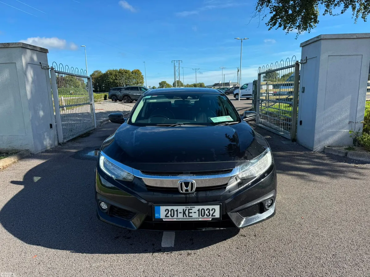 Honda Civic Saloon, Petrol, 2020, Black