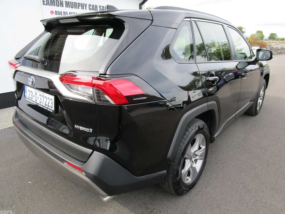 Toyota RAV4 SUV, Petrol Hybrid, 2023, Black