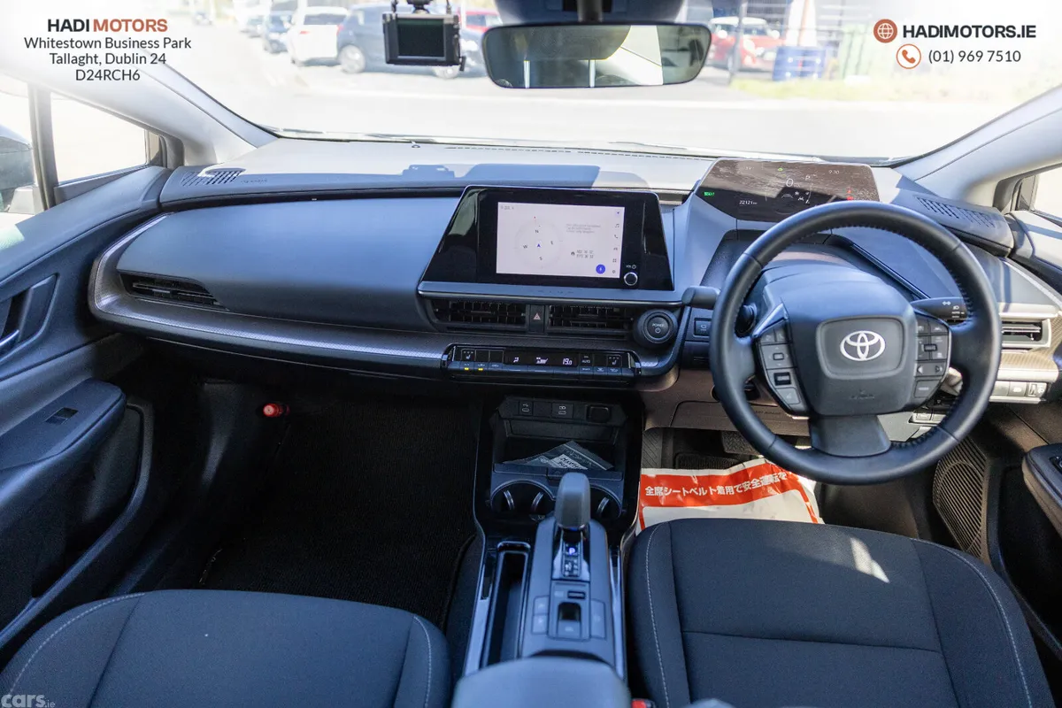 Toyota Prius Hatchback, Petrol Hybrid, 2023, Black