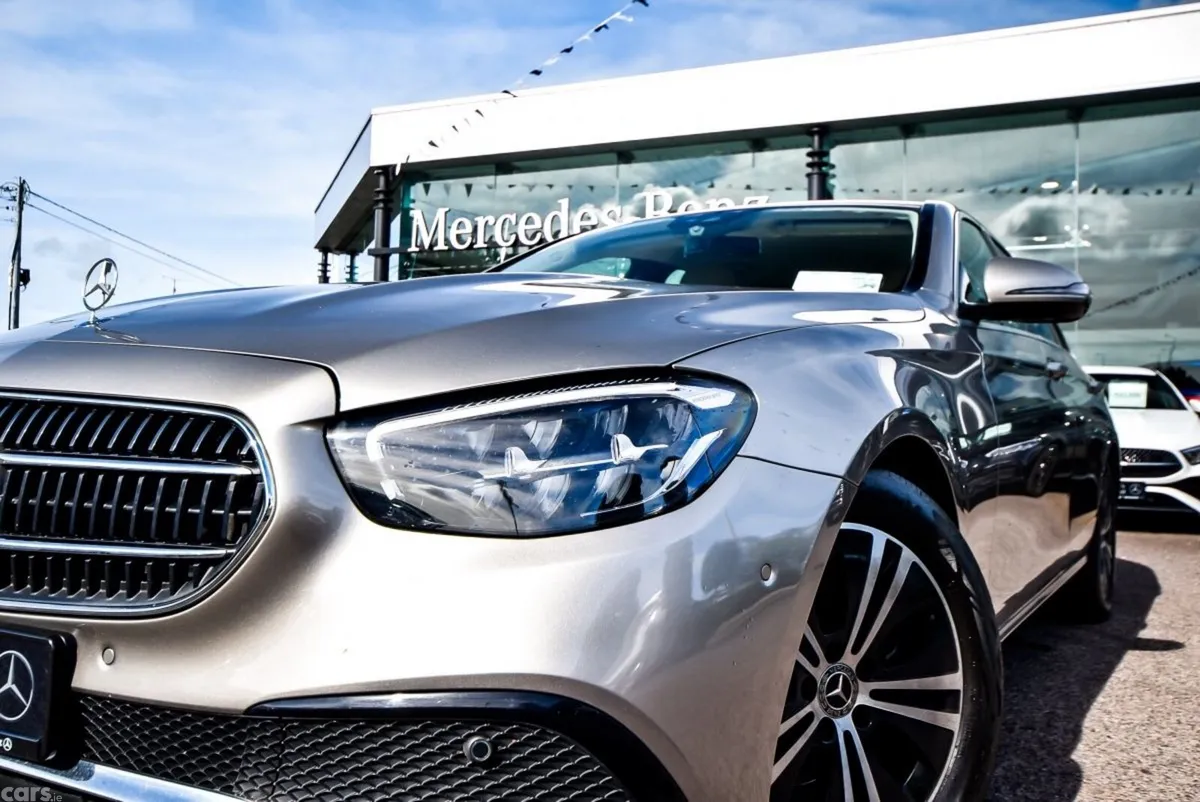 Mercedes-Benz E-Class Saloon, Diesel Hybrid, 2023, Silver
