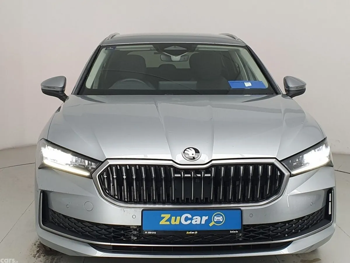 Skoda Superb Estate, Petrol Plug-in Hybrid, 2025, Silver