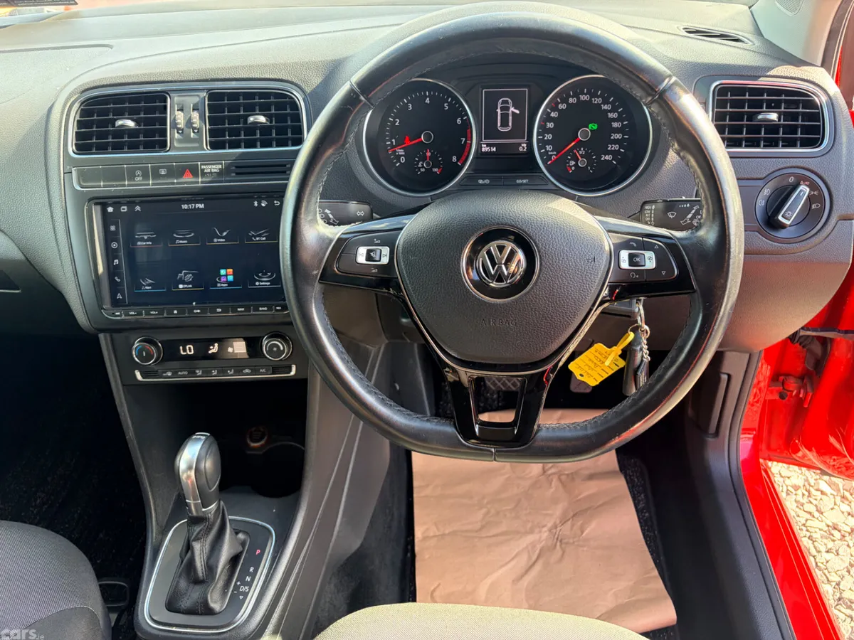 Volkswagen Polo Hatchback, Petrol, 2017, Red