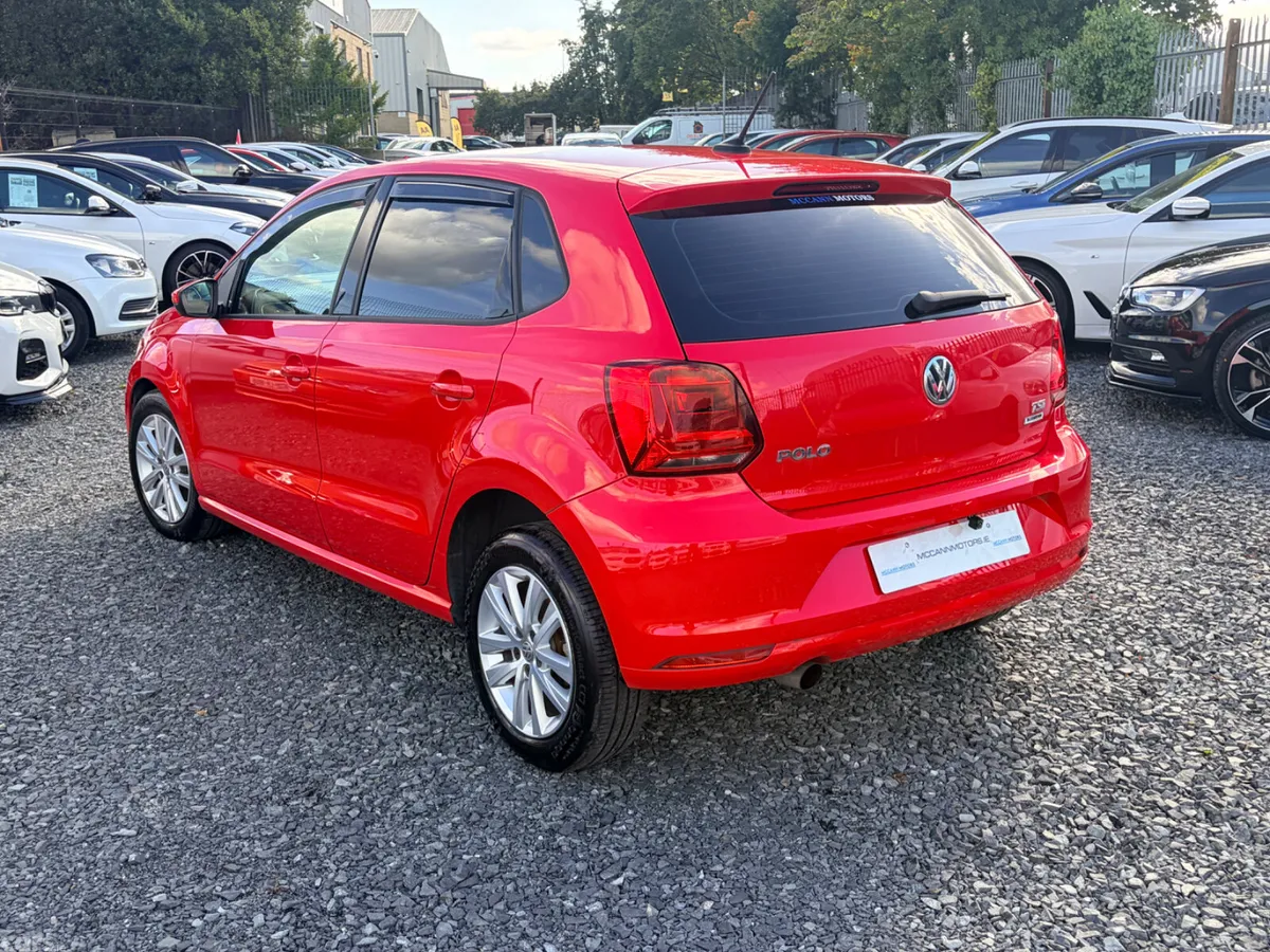 Volkswagen Polo Hatchback, Petrol, 2017, Red