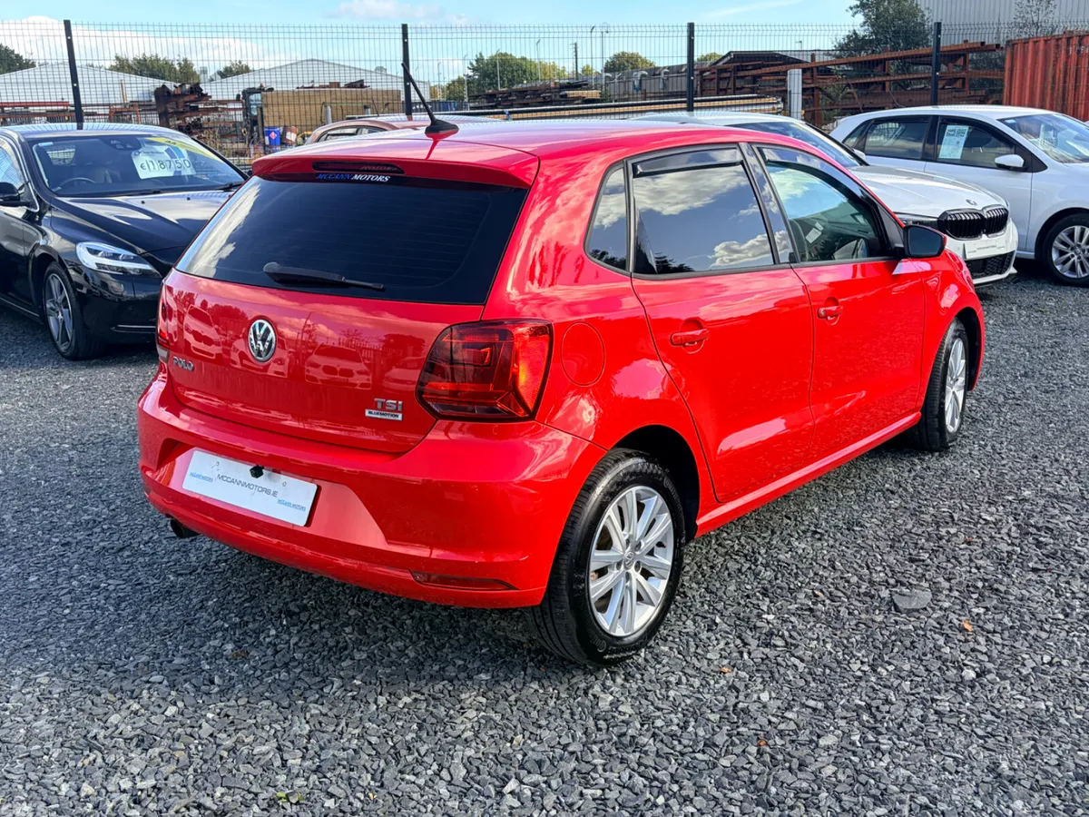 Volkswagen Polo Hatchback, Petrol, 2017, Red