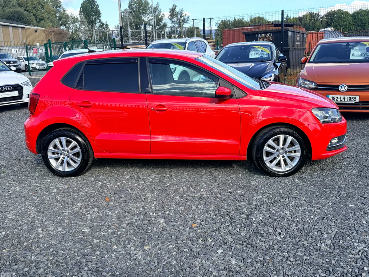 Volkswagen Polo Hatchback, Petrol, 2017, Red