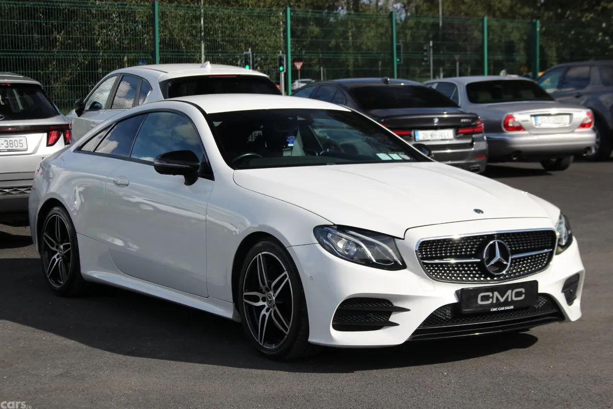 Mercedes-Benz E-Class Coupe, Diesel, 2019, White