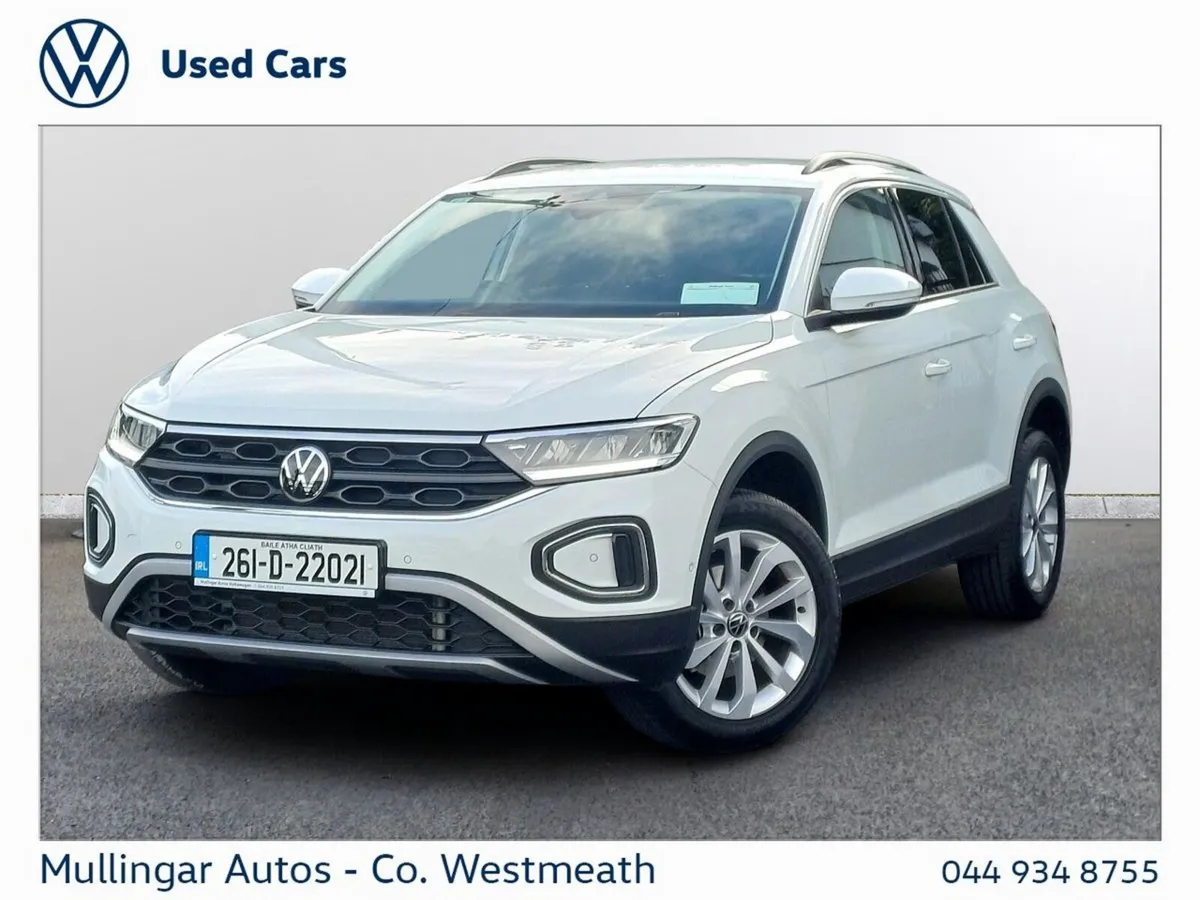 Volkswagen T-Roc SUV, Diesel, 2026, White