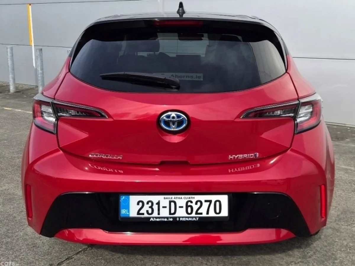 Toyota Corolla Hatchback, Petrol Hybrid, 2023, Red