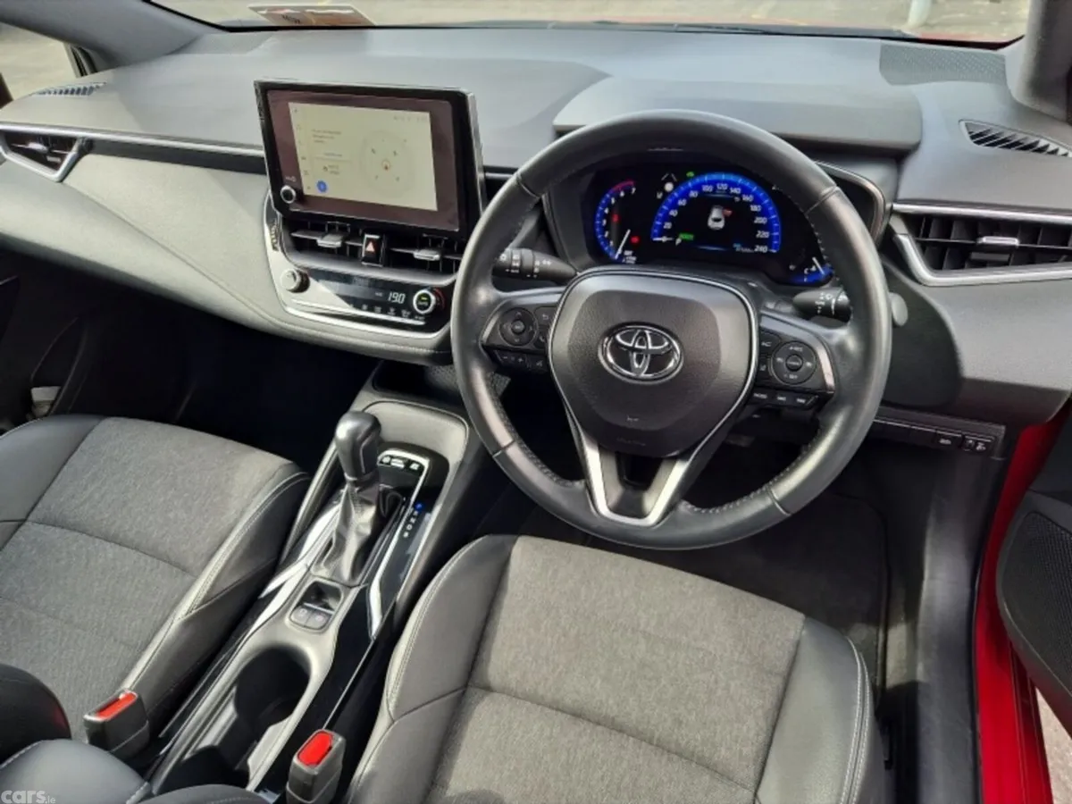 Toyota Corolla Hatchback, Petrol Hybrid, 2023, Red