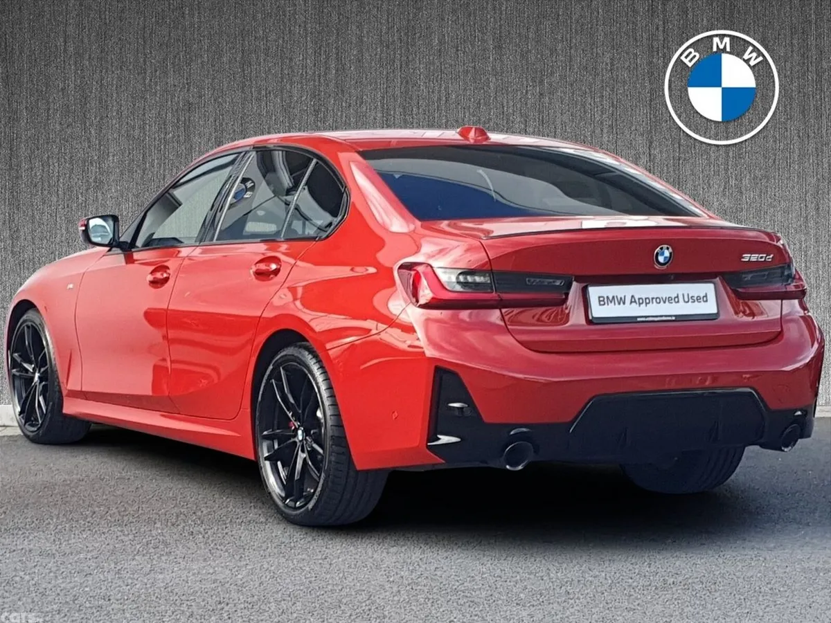 BMW 3-Series Saloon, Diesel, 2024, Red