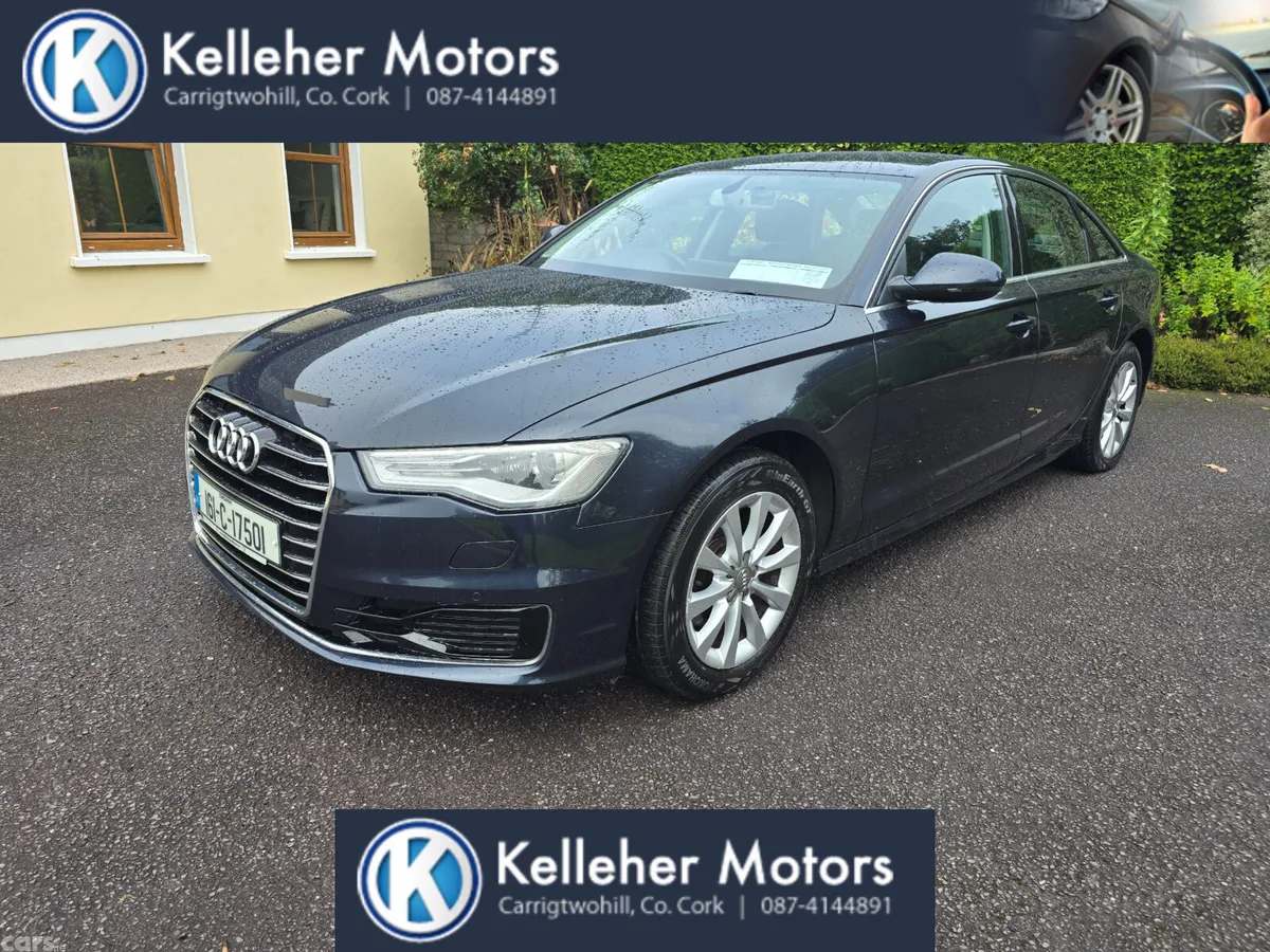 Audi A6 Saloon, Diesel, 2016, Blue