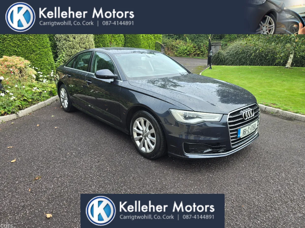 Audi A6 Saloon, Diesel, 2016, Blue