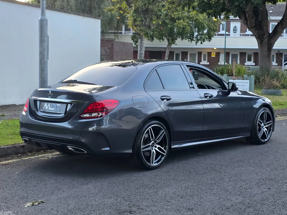 Mercedes-Benz C-Class Saloon, Petrol, 2017, Grey