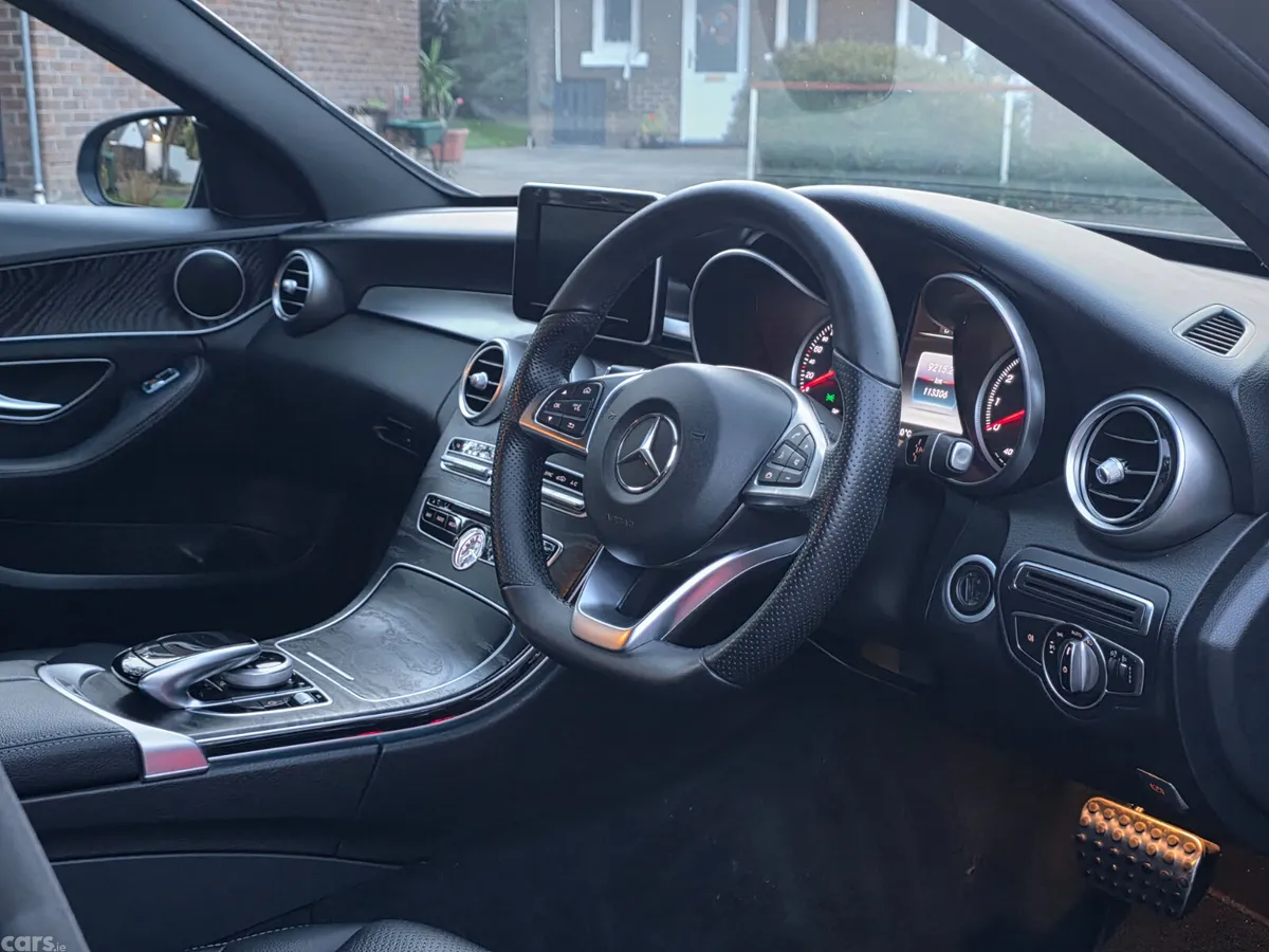 Mercedes-Benz C-Class Saloon, Petrol, 2017, Grey