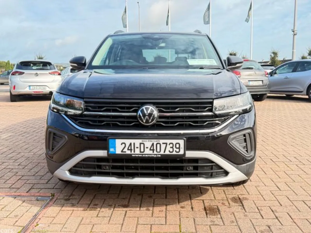 Volkswagen T-Cross Hatchback, Petrol, 2024, Black