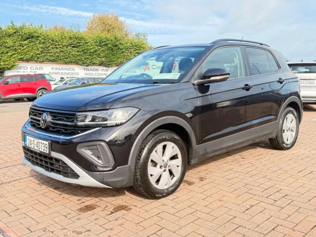 Volkswagen T-Cross Hatchback, Petrol, 2024, Black