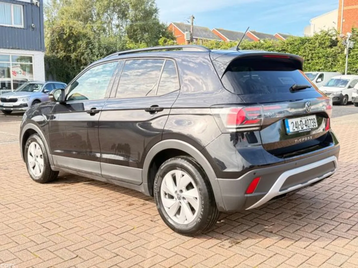 Volkswagen T-Cross Hatchback, Petrol, 2024, Black