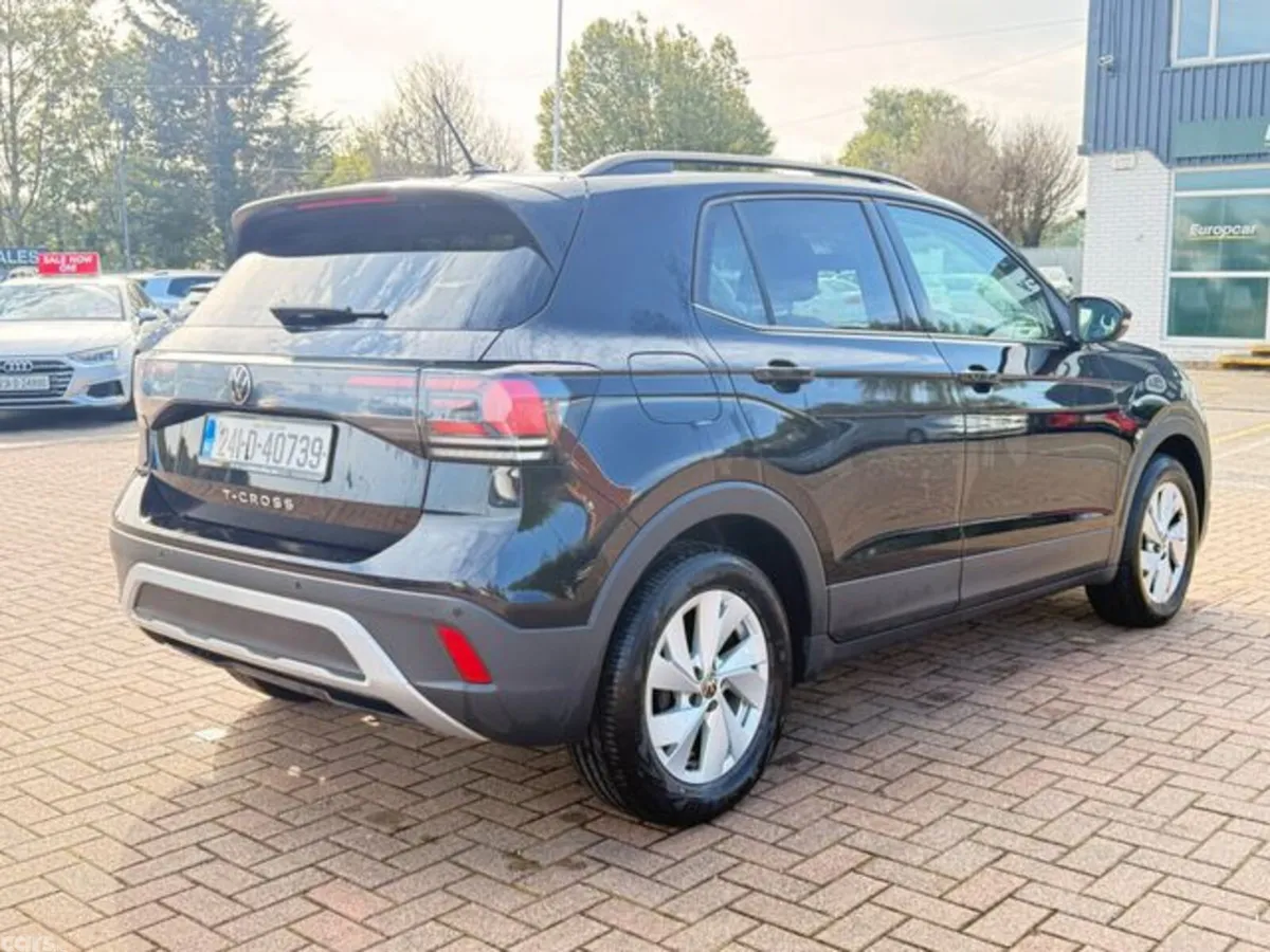 Volkswagen T-Cross Hatchback, Petrol, 2024, Black