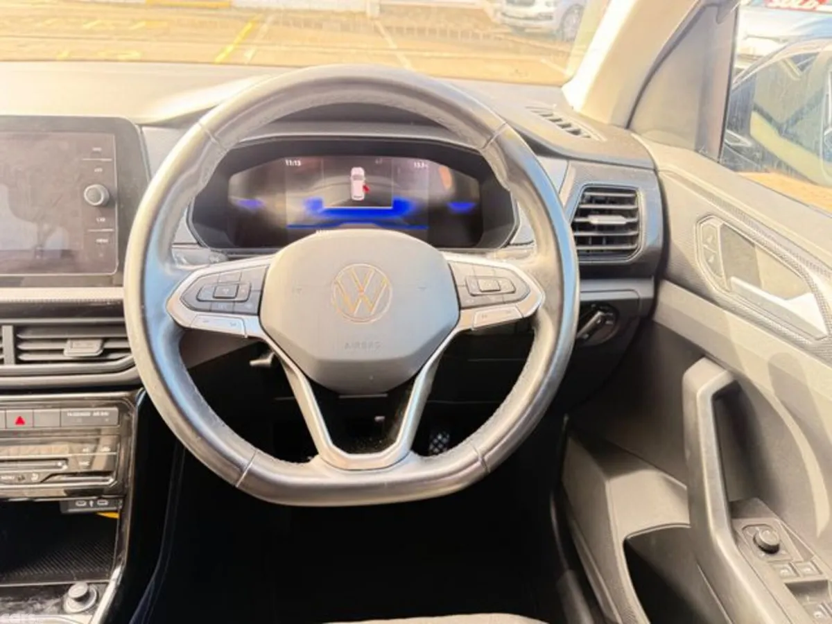Volkswagen T-Cross Hatchback, Petrol, 2024, Black