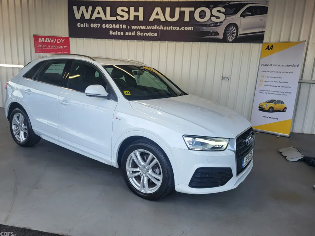 Audi Q3 SUV, Diesel, 2016, White