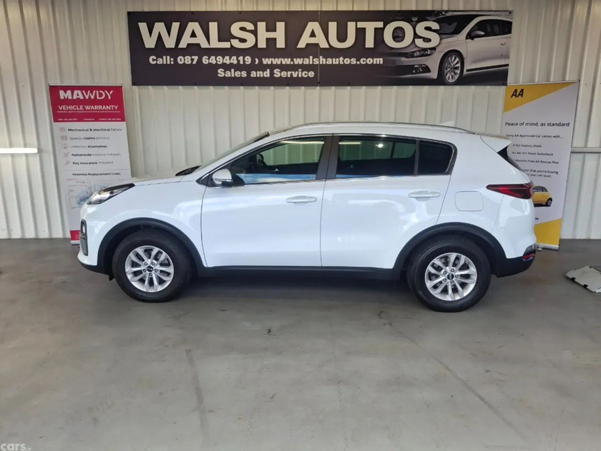 Kia Sportage MPV, Diesel Hybrid, 2021, White