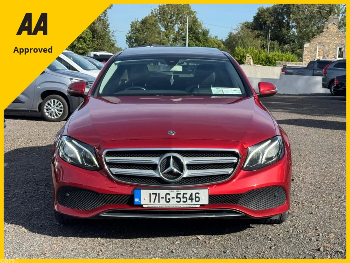 Mercedes-Benz E-Class Saloon, Diesel, 2017, Red