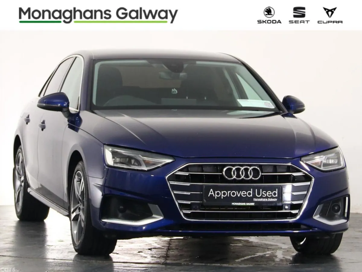 Audi A4 Saloon, Diesel, 2023, Blue