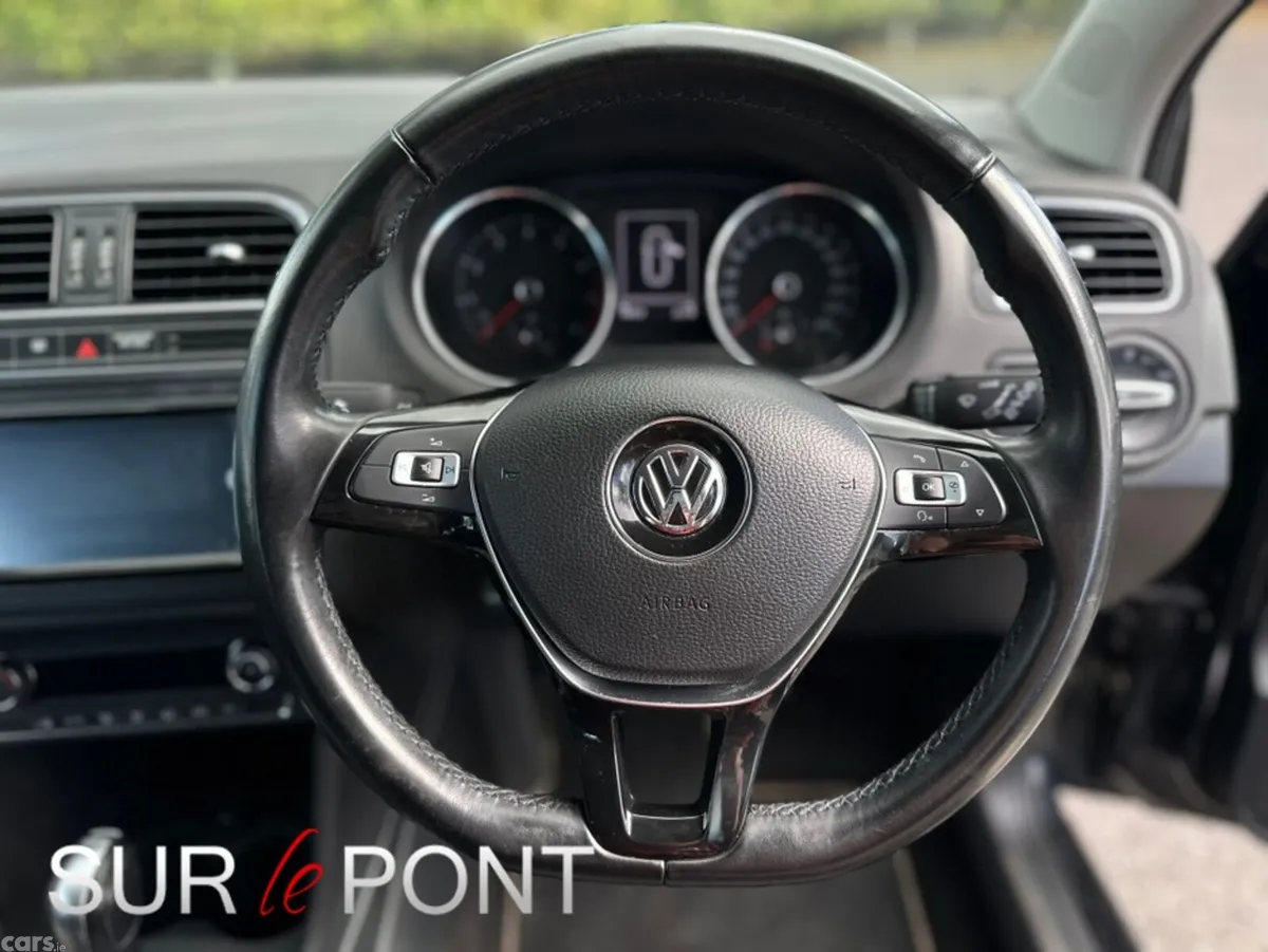 Volkswagen Polo Hatchback, Petrol, 2017, Black