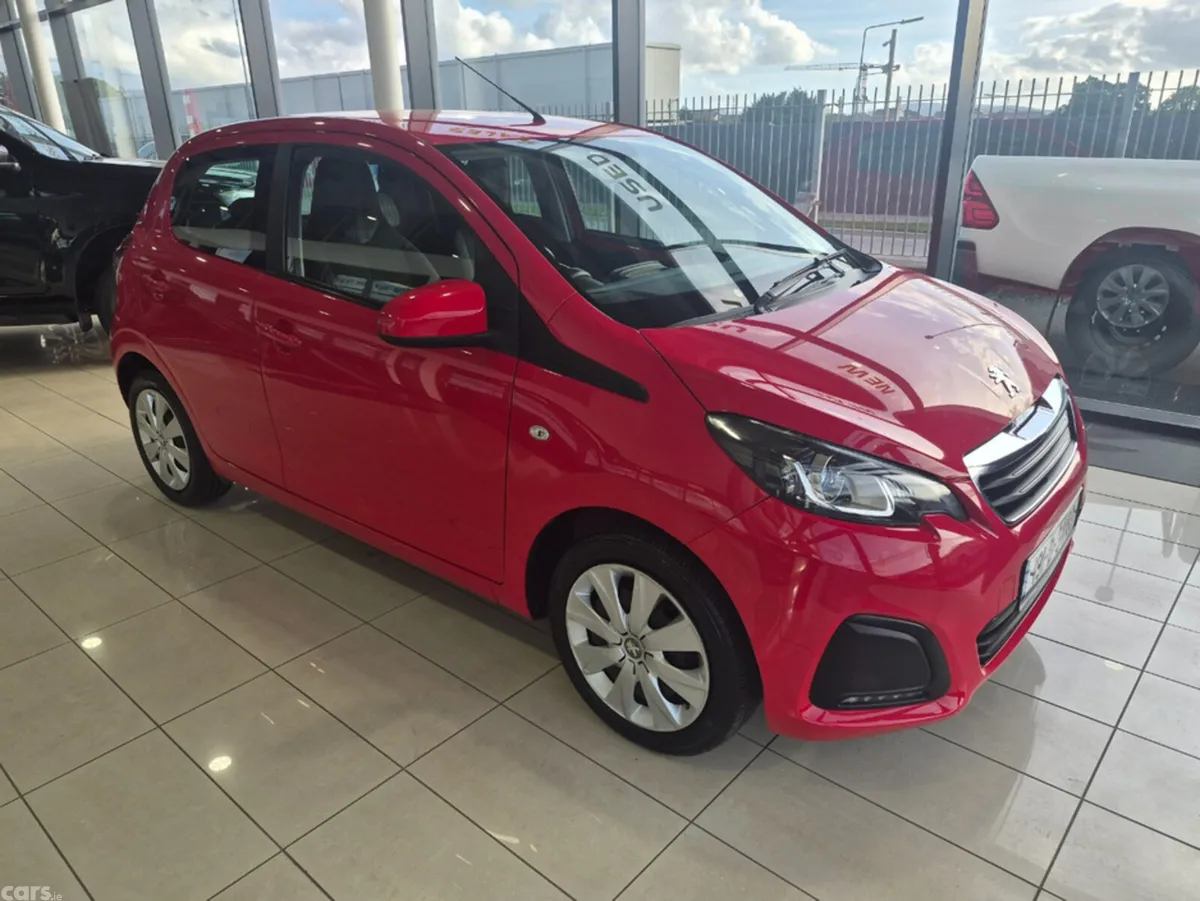 Peugeot 108 Hatchback, Petrol, 2019, Red