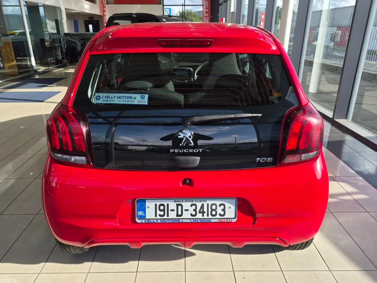 Peugeot 108 Hatchback, Petrol, 2019, Red